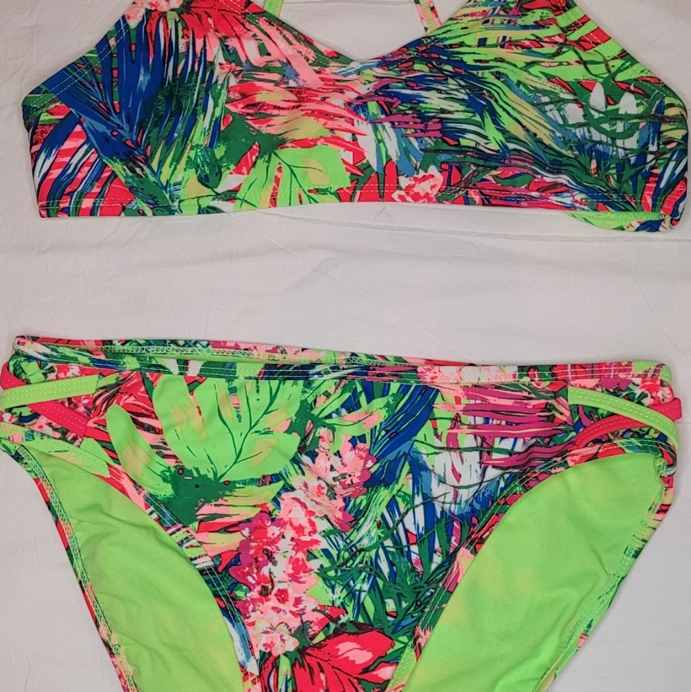 Multi color bikini